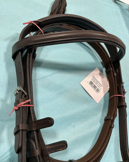 English Bitless Bridle & Reins Pony Brown *NEW*