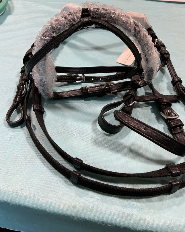 English Bridle Black Pink Bling & Reins MINI / Shetty *NEW*