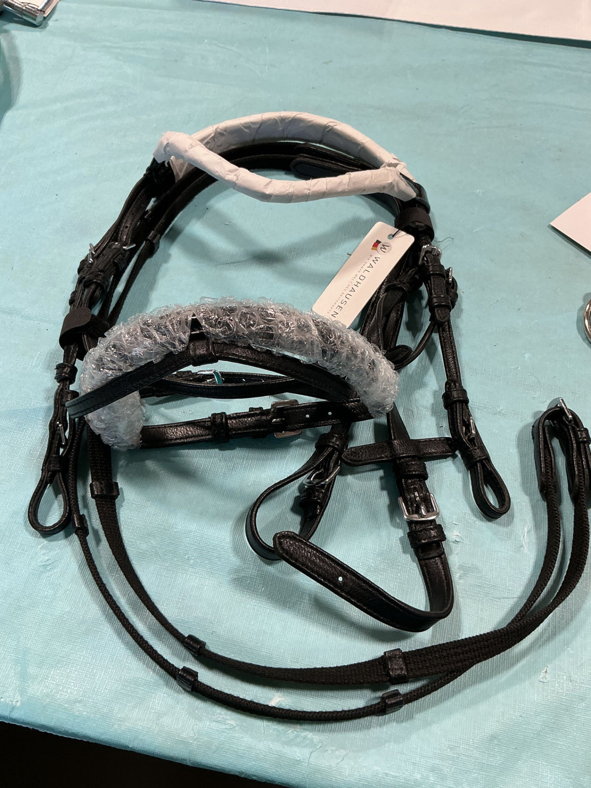 English Bridle Black Pink Bling & Reins MINI / Shetty *NEW*
