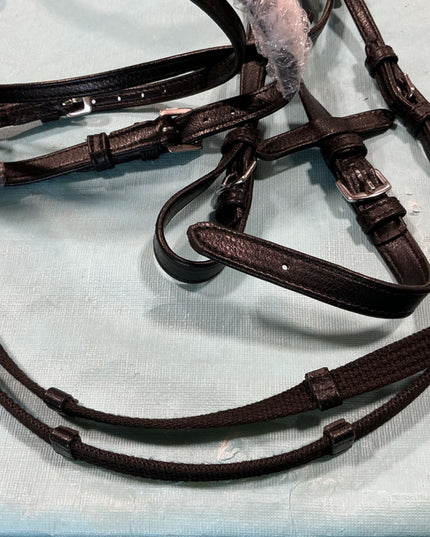 English Bridle Black Pink Bling & Reins MINI / Shetty *NEW*