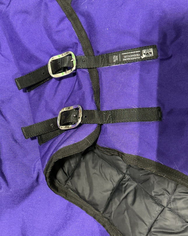 Winter Blanket Glover Equine 76/78 Purple Guess 300G
