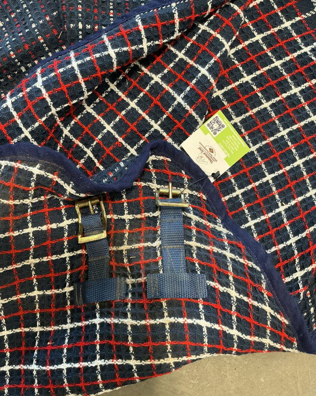 Cooler Lavenham Blue/Red/White. 66"