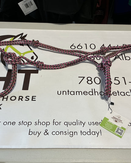 Halter Rope Pink /White