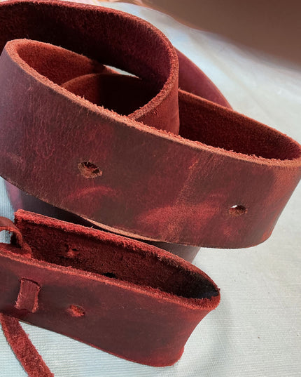 Latigo Leather.  1 3/4"