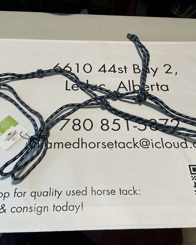 Halter Rope Blue/Black 