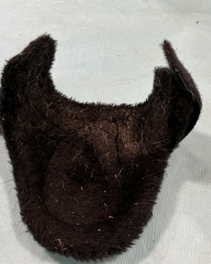 Fetlock Boots Roma Black/Fleece Pony Size 