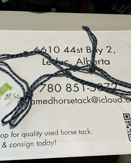 Halter Rope Blue/Black 
