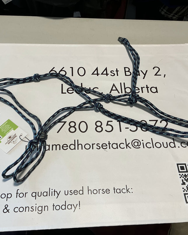 Halter Rope Blue/Black 