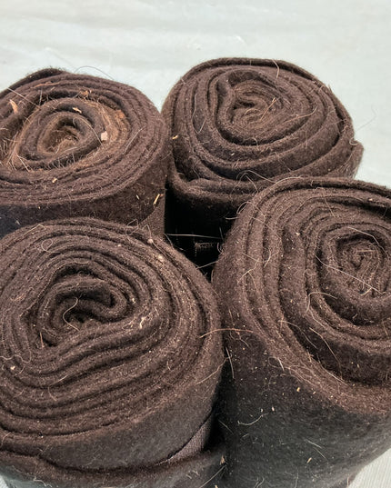 Polo Wraps Black.   Set of 4 