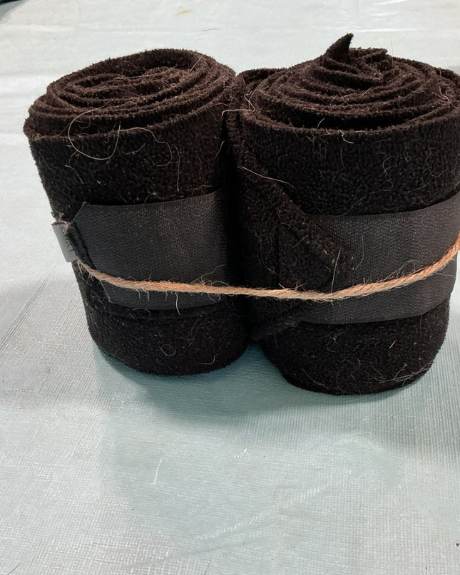 Polo Wraps Black.   Set of 2 