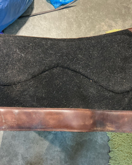 Western Saddle Pad CSI Black 29X34