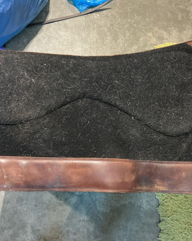 Western Saddle Pad CSI Black 29X34