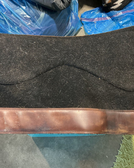 Western Saddle Pad CSI Black 29X34