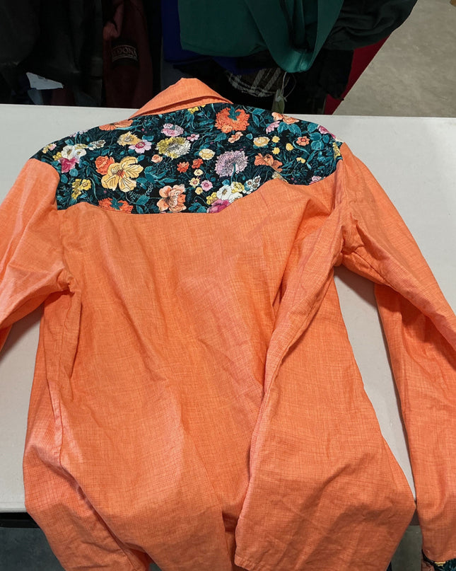 Western Shirt Orange Large