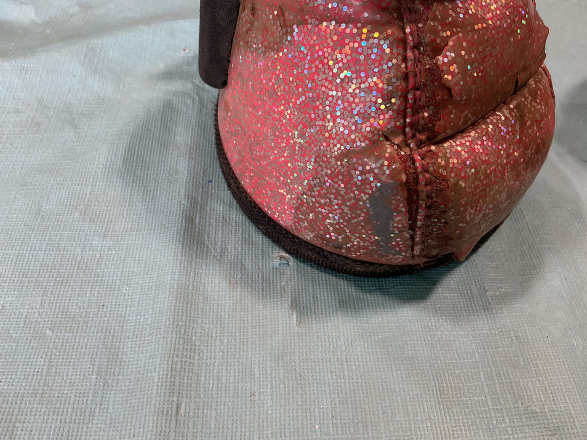 Bell Boots Professional Choice PInk Glitter. Medium