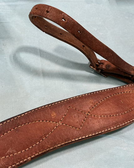 Breast Collar Leather Brown