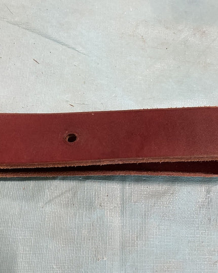 Off Billet Leather. 1 1/2"