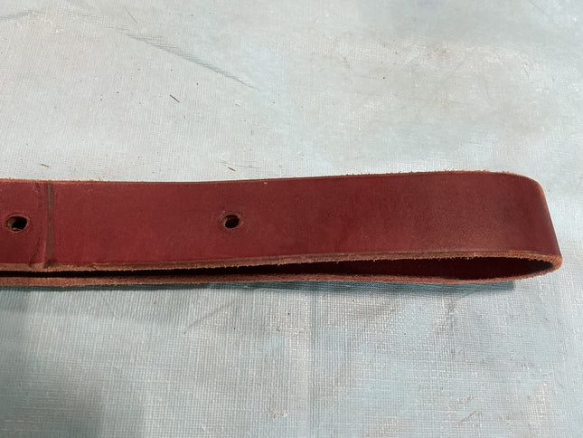 Off Billet Leather. 1 1/2"