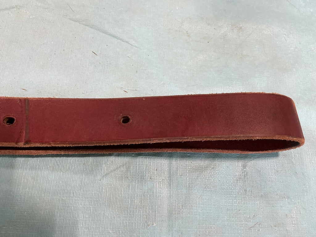 Off Billet Leather. 1 1/2"