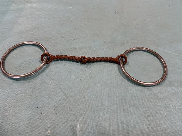 Bit – Twisted O-Ring Snaffle, 5.5" | Used, Very Good