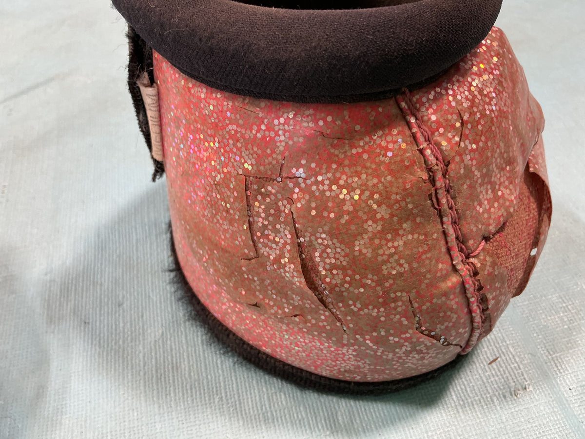 Bell Boots Professional Choice PInk Glitter. Medium