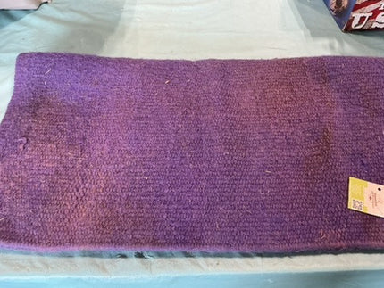Saddle Blanket Purple. 34" x 36"
