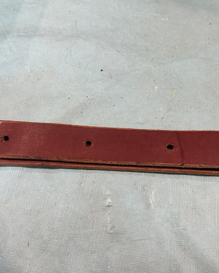 Off Billet Leather. 1 1/2"