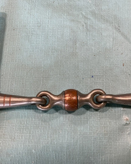 Bit Full Cheek Snaffle Central Roller. 5"