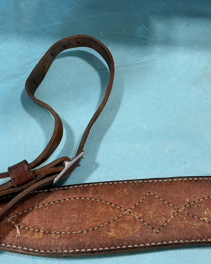 Breast Collar Leather Brown