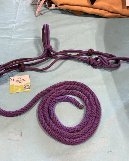 Halter Rope & Lead Purple Pony 