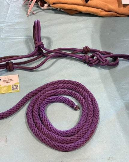 Halter Rope & Lead Purple Pony 
