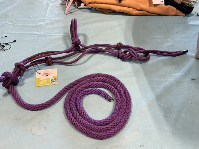 Halter Rope & Lead Purple Pony 