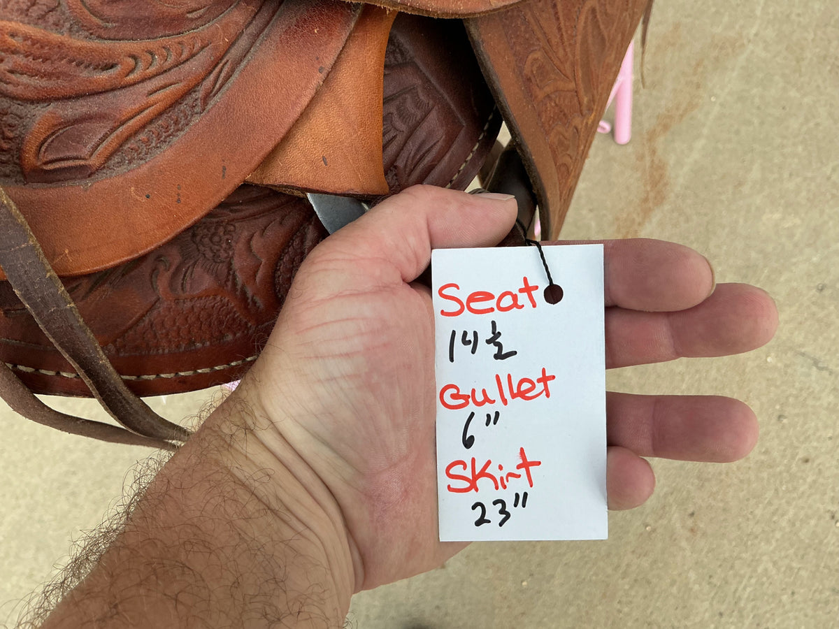 Western Saddle S14.5" G6"