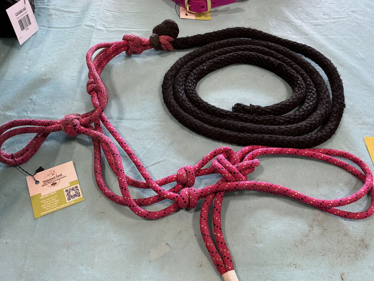 rope halter and lead 
