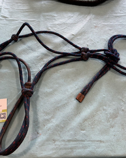 blue rope halter 