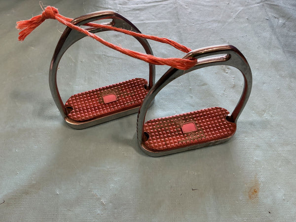 English Stirrups – Pink | Used, Good