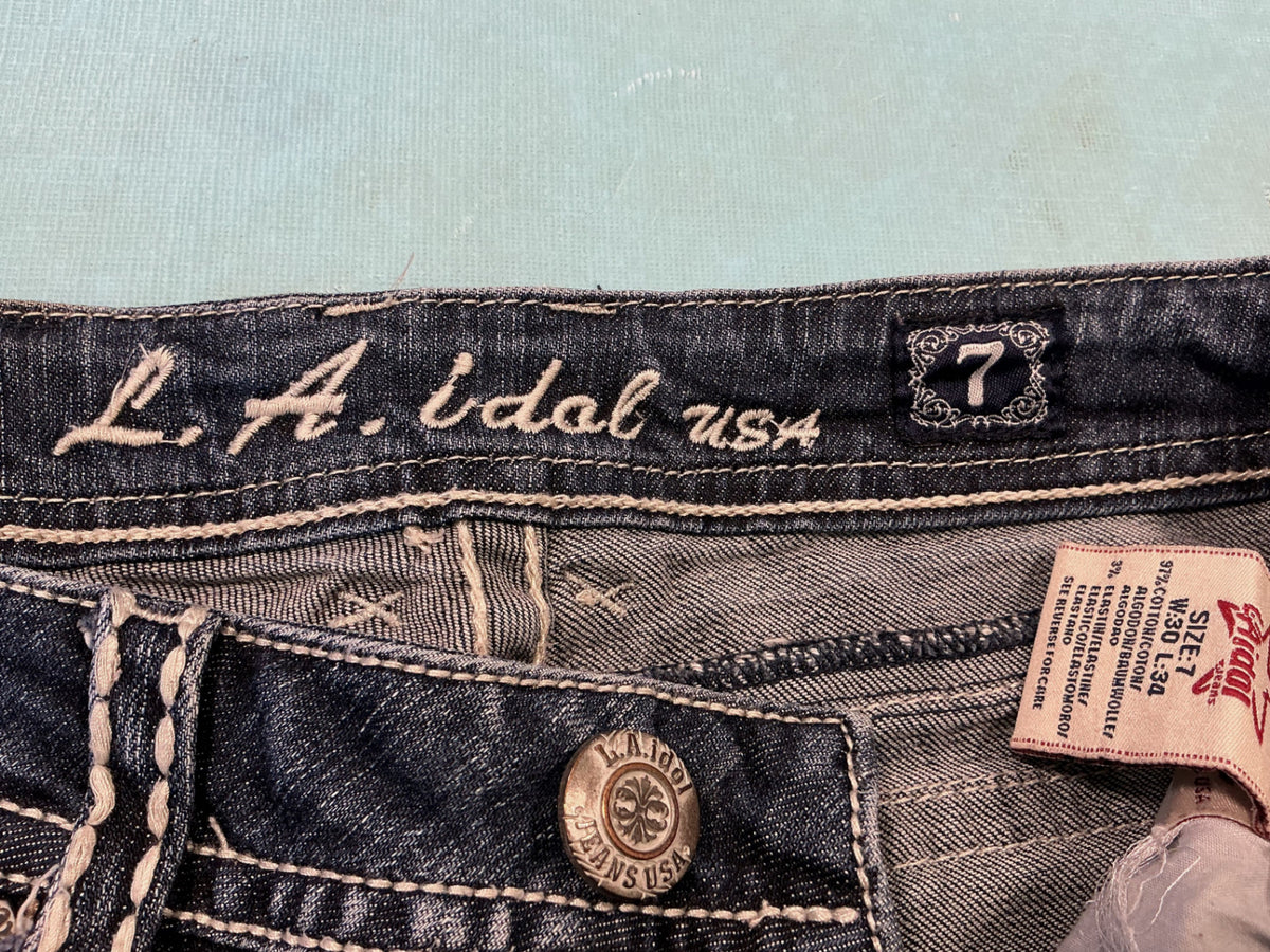 Jeans L.A. Idol. Size 7 Womens