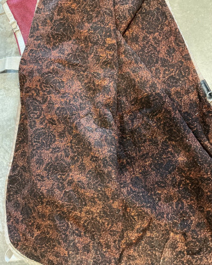 Blanket Wool Lined Red 70"