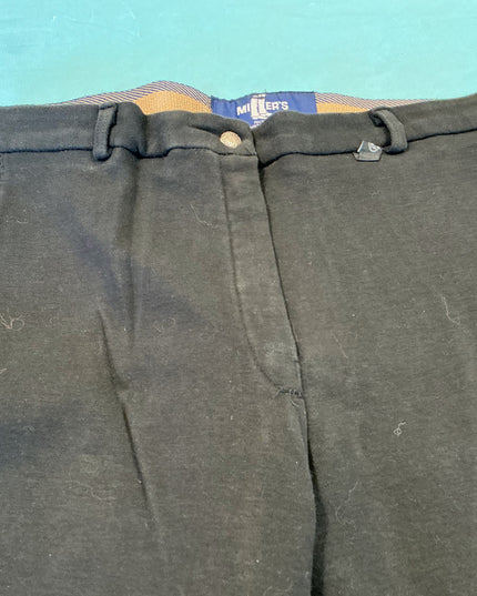 Breeches Millers Size 30L Black