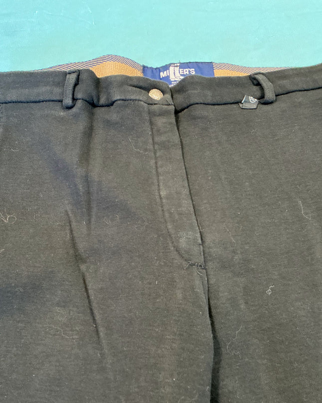 Breeches Millers Size 30L Black