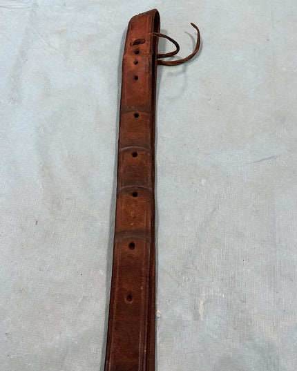 Off Billet. Brown Leather 