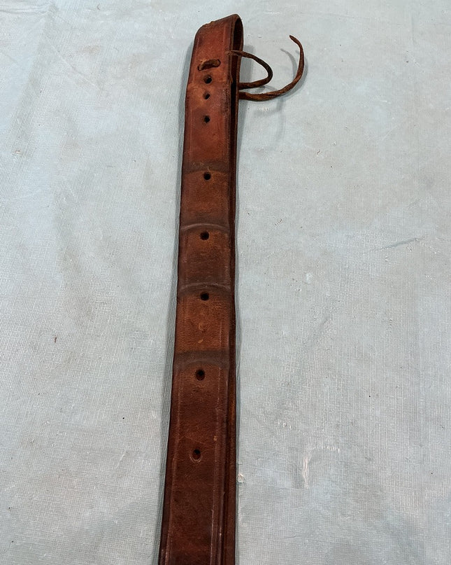 Off Billet. Brown Leather 