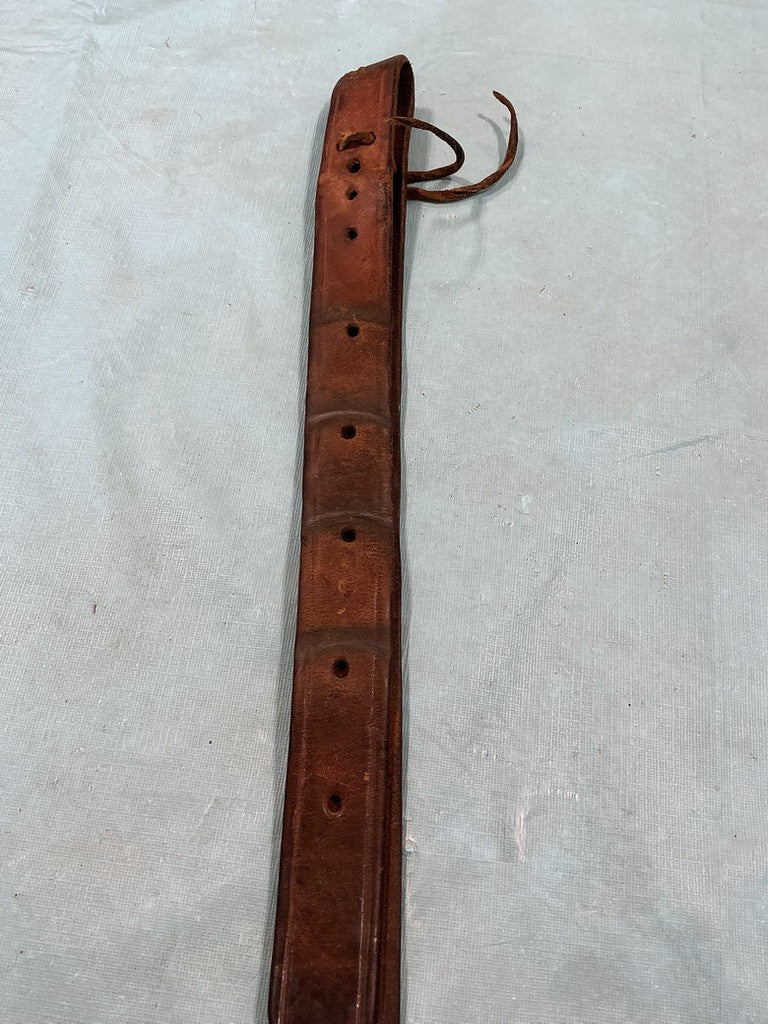 Off Billet. Brown Leather 