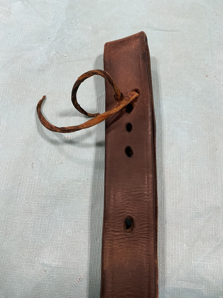 Off Billet. Brown Leather 