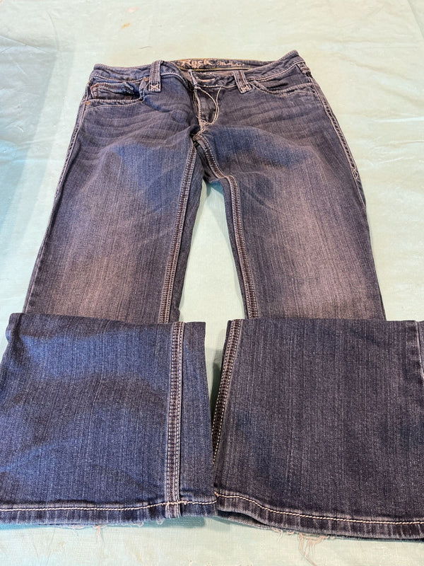 Jeans – Wrangler Rock 47 Ultra Low Rise, Approx. 27–28 | Used, Very Good