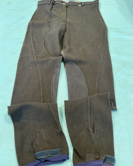 Breeches Millers Size 30L Black