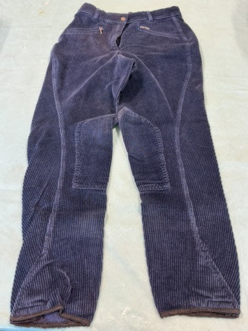 Breeches Harry Hall Blue Corduroy. Size 28L