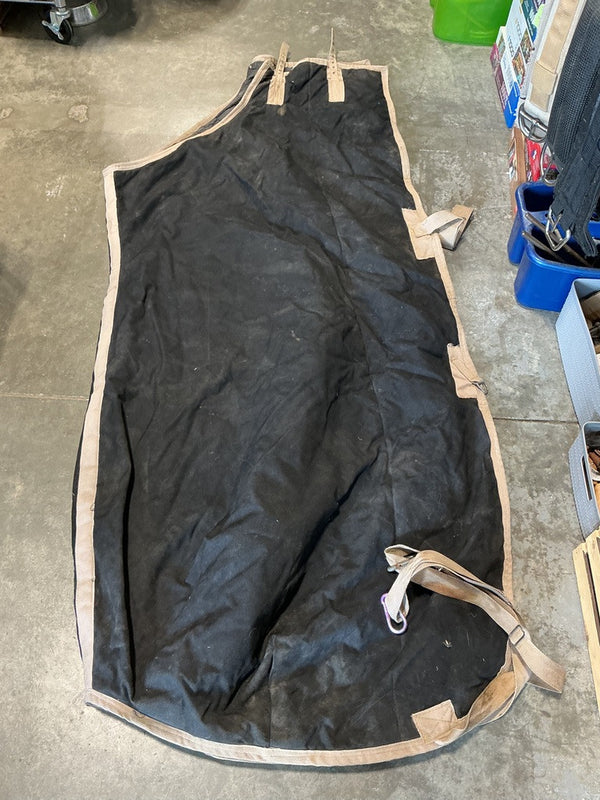 Winter Blanket – 76", Black/Beige, 100–150g | Used, Good