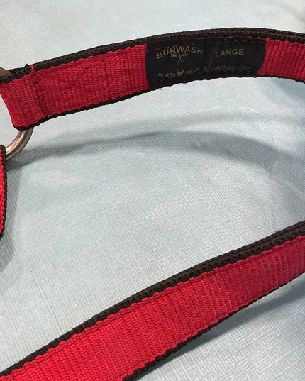 Halter Nylon Red Large