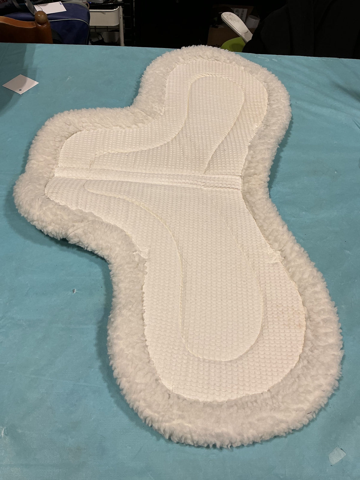 English Half Saddle Pad Century White